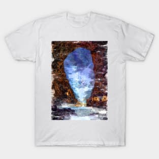 Milkyway La Palma Spain. For Space & Astronomy Lovers. T-Shirt